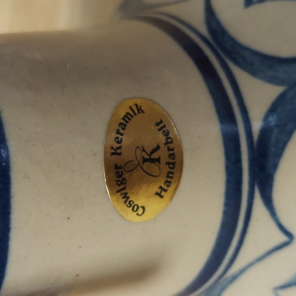 Rare Vintage Coswiger Keramik Handarbeit Pottery Bell - Picture 2 of 4